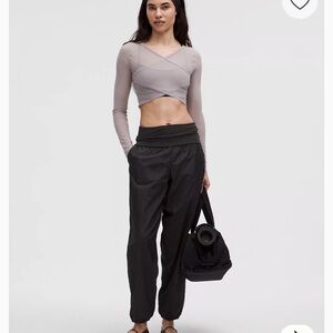 Lululemon Fold Over Joggers